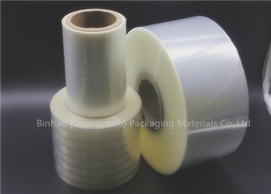 China High Shrink Rate BOPP Thermal Lamination Film 120mm Width 2000 - 4000m Length supplier