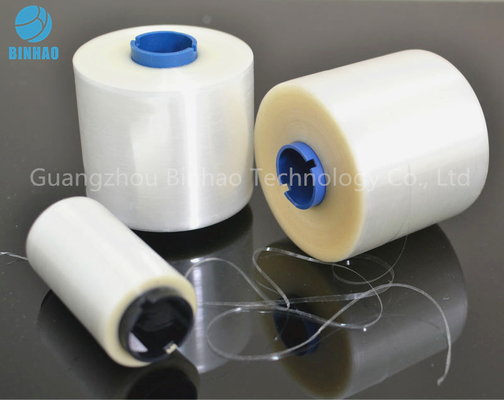China BOPP Transparent Tear Strip Tape For Cigarette Packing Envelope Sealing supplier