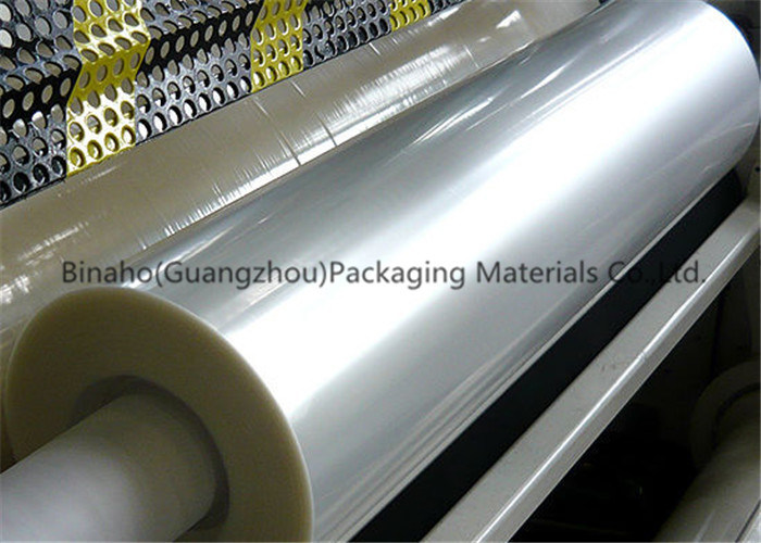 Transparent PVDC Coated BOPP Plastic Film For Flexible Food Packaging