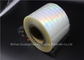 Multiple Extrusion Holographic Plastic BOPP Film For Food / Medicine Packaging supplier