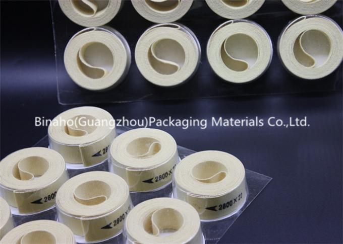 Good Abradability Aramid Kevlar Fabric Tape , Heat Resistant Kevlar Adhesive Tape