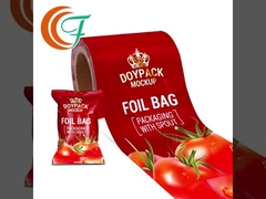 Two Layer Plastic Food Packaging Film Food Grade Cake Bread Candy