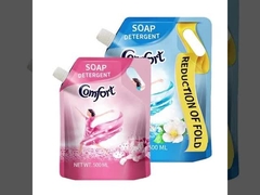 Fresh Fruit Juice Packing Bag Cold Drink Carrier Bag Food Grade Flexible Bag Packaging