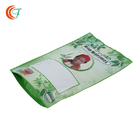 Gift Tea Zipper Plastic Food Pouch 0.065mm 0.13mm Customize Color