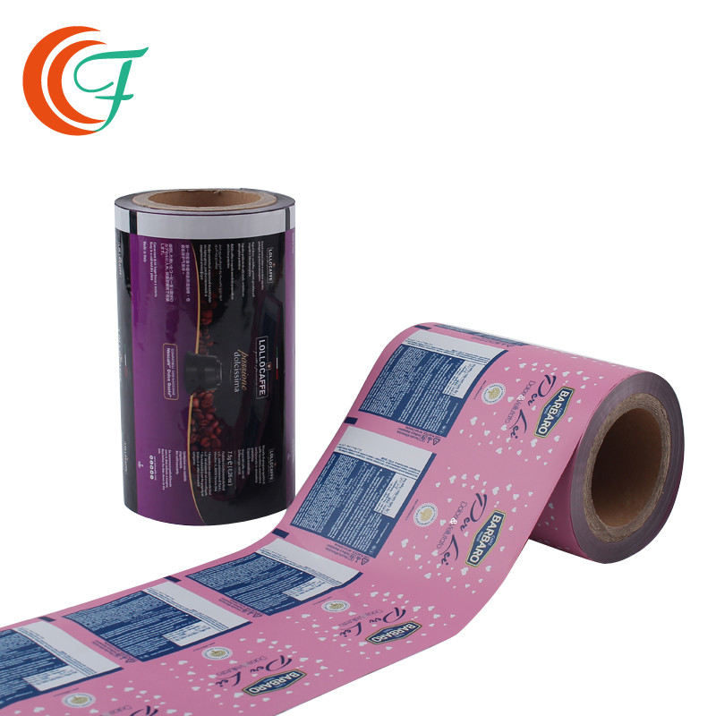 Heat Sealable Printed Packaging Film Sauce Powder  Coffee Metalized Polyester Film