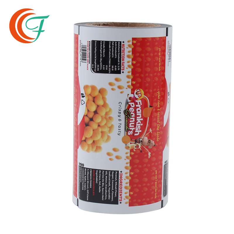 Biscuits BOPP Packaging Film 60mic To 80mic Plastic Packing Roll High Barrier Packaging Film