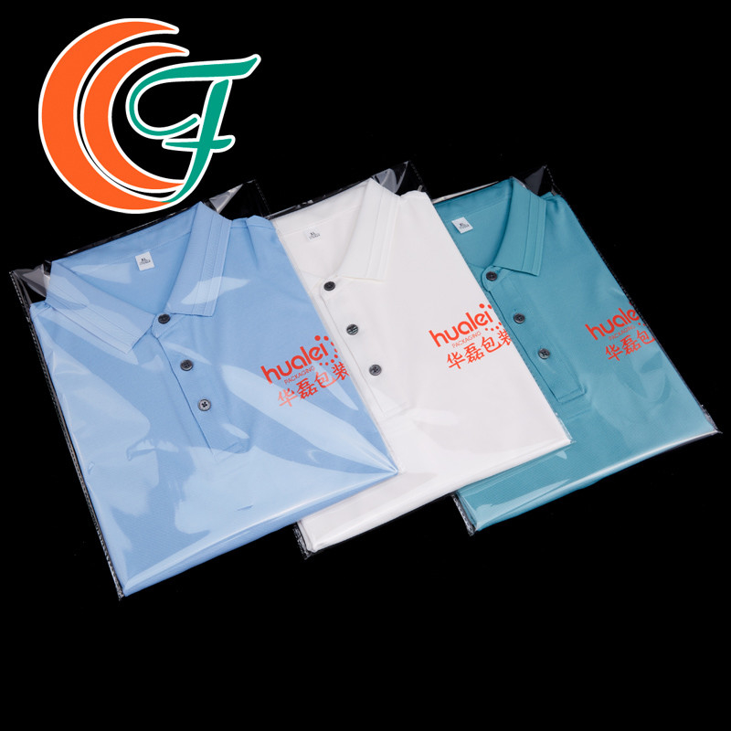Clothing Underwear OPP Bag Packaging High Transparent Self Sealing T-Shirt