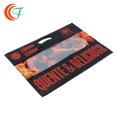 Portable Food Packaging Pouch Fryer Chicken 0.065mm 0.13mm