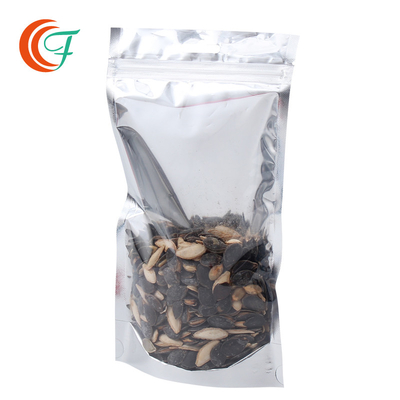 Aluminium Foil Food Packaging Pouch Transparent Portable Storage Food 0.06mm