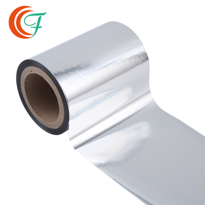 BOPP Plastic Food Packaging Film Grain Toy Metalized Polyester Film