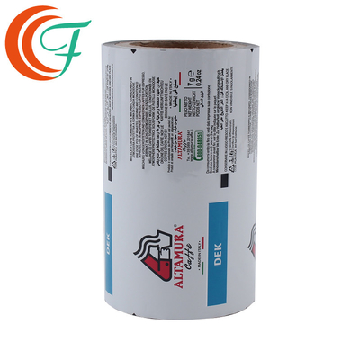Aluminum Plastic Food Packaging Film Mylar Film Roll Snack Nut Chips Flexible Printing