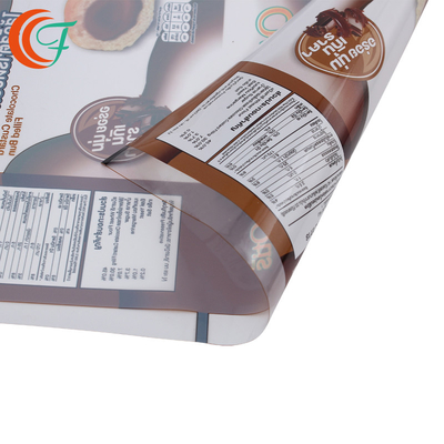 Bread Cake Flexible Packaging Films 0.05mm Custom Plastic Film For Packaging