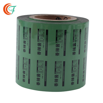Pepper Sauce Laminated Roll Film 80mic Plastic Wrapping Film Aluminum Laminated PET Film