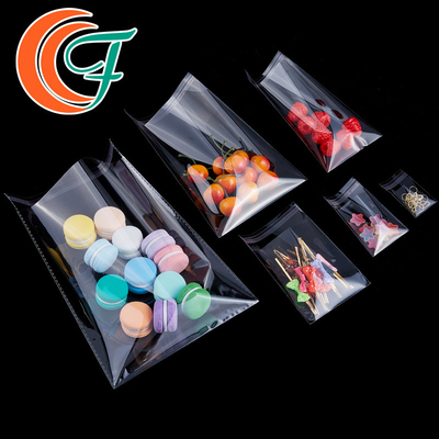 Food Grade OPP Packaging Bag Polypropylene Self Sealing Resealable