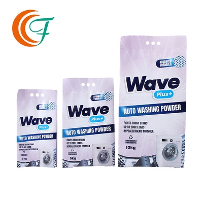 Wholesale Laundry Detergent Packaging Bag Color Printing Plastic Bag For Washing Powder