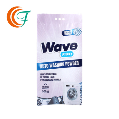 PET PE Multilayer Laminated Washing Powder Large Plastic Bags Custom Logo Bag Packing Pouch