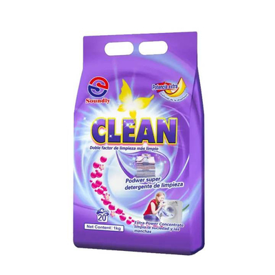 Heat Sealing Stand Up Pouch Bags Washing Powder Flexible Packaging Pouches Printed Plastic Bag