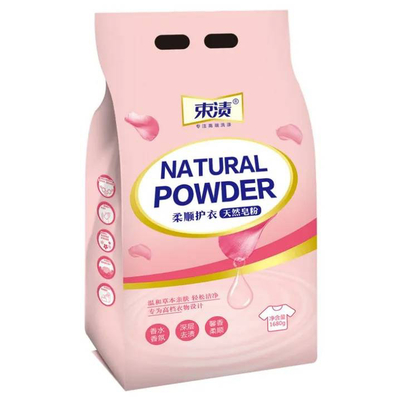 Customize Laundry Detergent Pouchs PET PE Plastic Washing Powder Packaging Bag