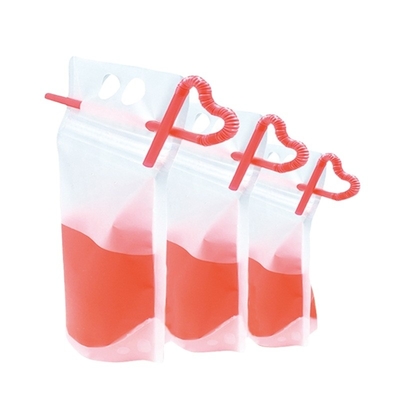 Fresh Fruit Juice Packing Bag Cold Drink Carrier Bag Food Grade Flexible Bag Packaging