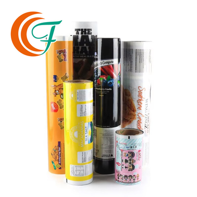 Machine Packing Fiexible Packaging Films Roll Aluminum Laminated Food Packaging Film
