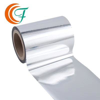 Custom Logo Aluminum Foil Film Packaging Food Grade Metallized Packing Plastic Roll